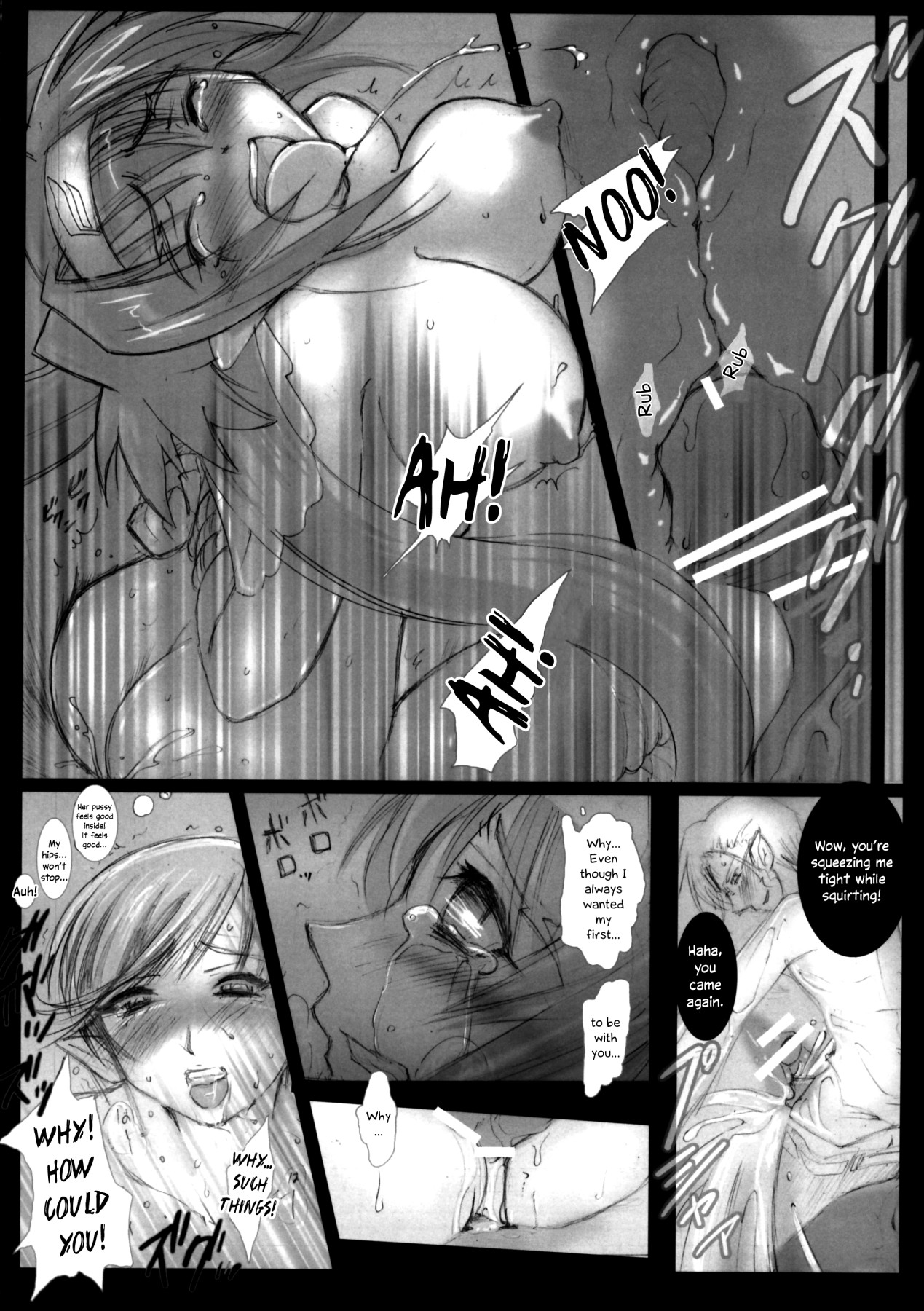 Hentai Manga Comic-I Want To Make Captain Klan Klan Cry, Violate Her, And Make Cum Over And Over-Read-15